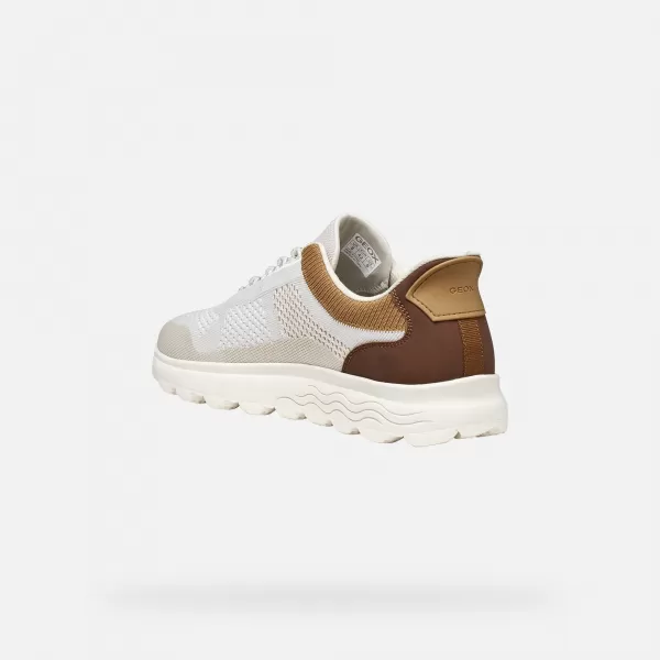  Adidași pentru bărbați GEOX SPHERICA PLUS FAST IN G014665 CREMOS 