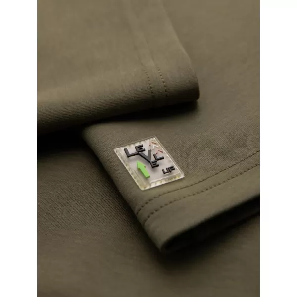  Tricou pentru bărbați OMBRE OM-TSCT-0240 MĂSLINE 