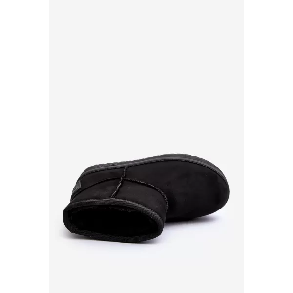  Pantofi de iarna pentru copii BIG STAR MM374054 NEGRI Pantofi Big Star 