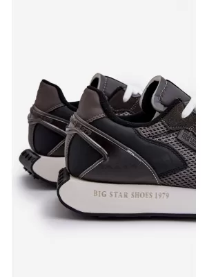 Adidași bărbați BIG STAR NN174347 NEGRI Pantofi Big Star