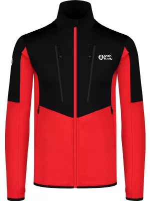 Hanorac powerfleece pentru bărbați NORDBLANC GROAN NBWFM8282 ROŞU