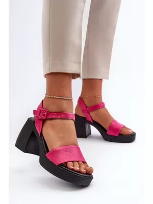Sandale de dama ZAZOO 40386 FUCSIA