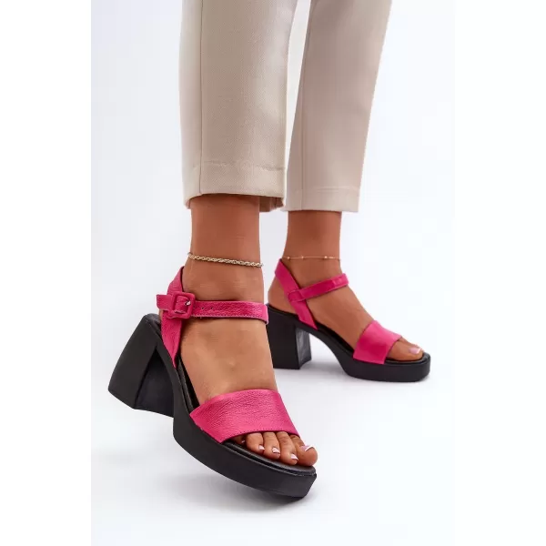  Sandale de dama ZAZOO 40386 FUCSIA 