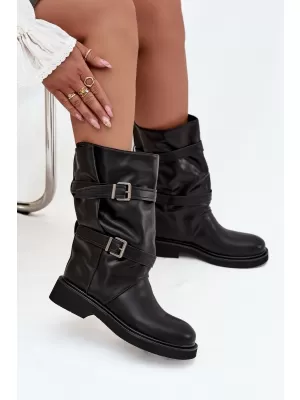 Cizme de dama BOTO HALVESSA 39588 NEGRU