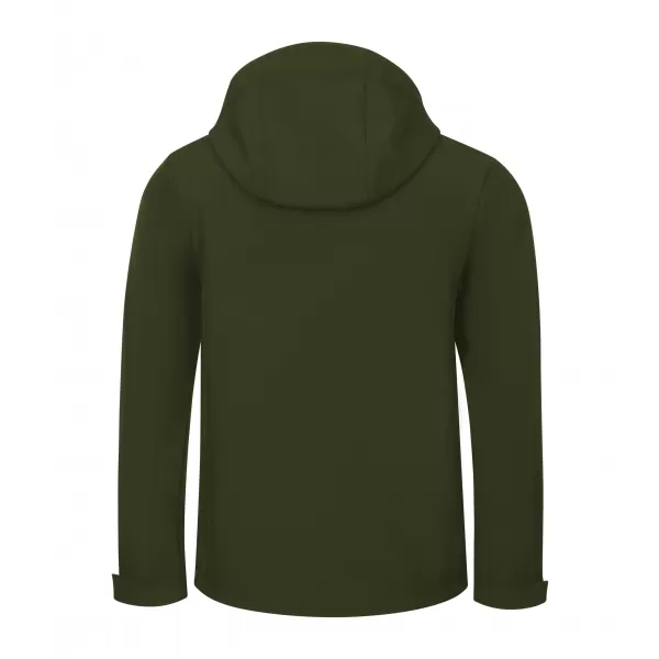  Jachetă softshell pentru bărbați ALTISPORT NoPrint NP/ALM845 MILITAR 