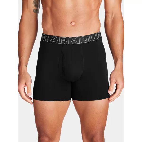  Pantaloni scurți pentru bărbați UNDER ARMOUR M PERF COTTON 6IN 1383889-001 NEGRU 