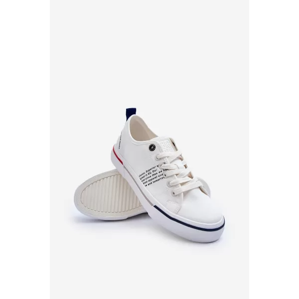  Adidași bărbați BIG STAR LL174204 WHITE Pantofi Big Star 