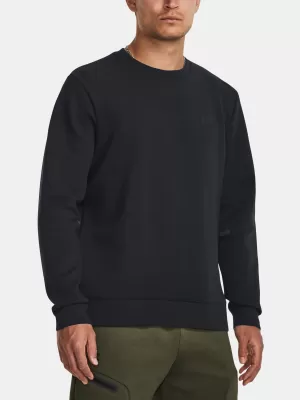 Hanorac pentru bărbați UNDER ARMOUR UA UNSTOPPABLE FLC CREW 1381688-001 NEGRU