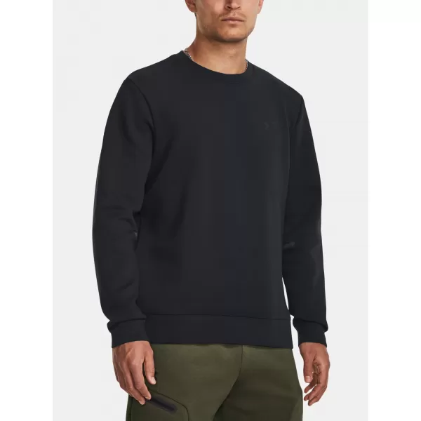  Hanorac pentru bărbați UNDER ARMOUR UA UNSTOPPABLE FLC CREW 1381688-001 NEGRU 