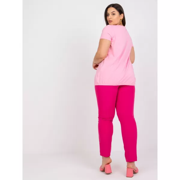  Tricou de damă BASIC FEEL GOOD RV-TS-6320.85P ROZ 