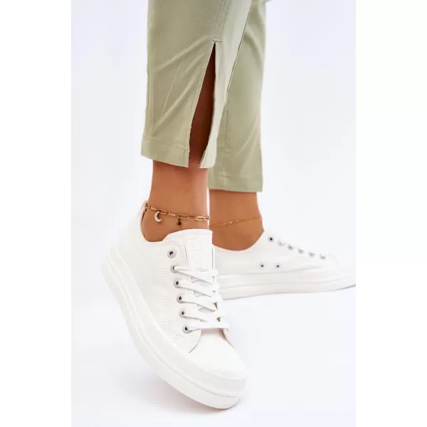  Adidași de damă BIG STAR LL274968 WHITE Pantofi Big Star 