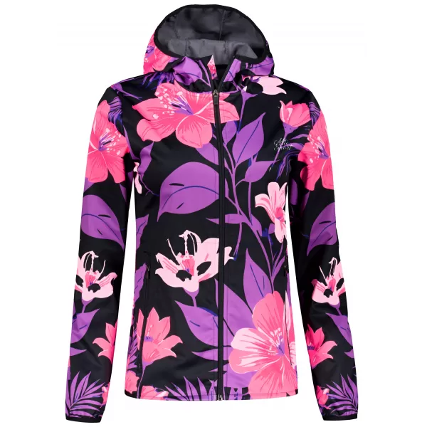  Jachetă softshell premium pentru femei ALTISPORT VOJ/ALW115JACK01 VIOLET/NEGRU 