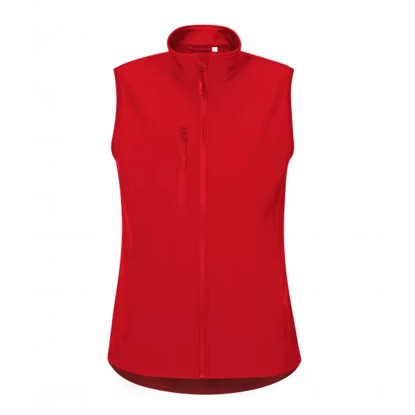  Vesta softshell dama ALTISPORT NoPrint NP/ALW965 ROŞU 