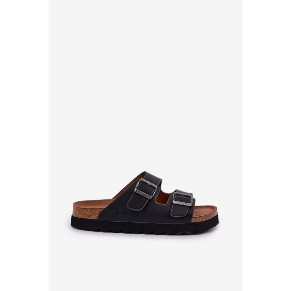 Papuci barbati BIG STAR NN174531 NEGRI Pantofi Big Star 