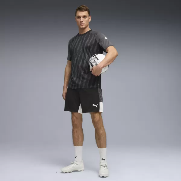  Tricou funcțional pentru bărbați PUMA INDIVIDUALLIGA GRAPH JERSEY 660578_03 PUMA NEGRU/PUMA ALB 
