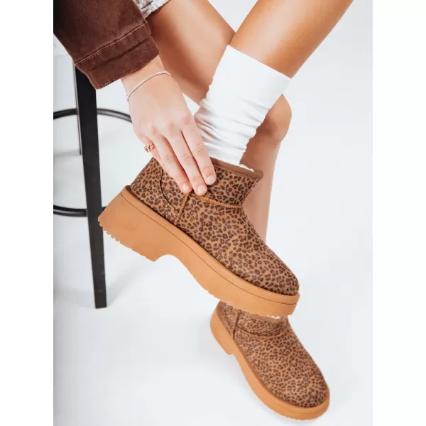  Pantofi de dama DSTREET ZY1280 CARAMEL 