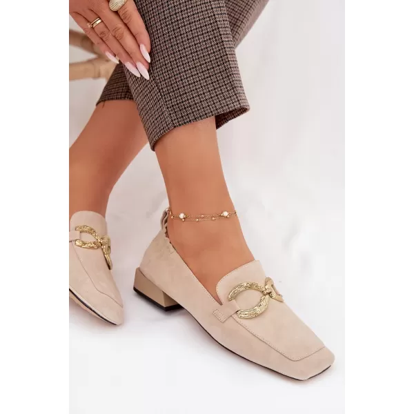  Mocasini de dama D&A CR61-3115 BEJ 