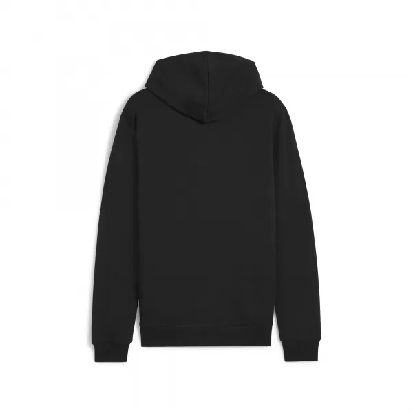  Hanorac pentru bărbați PUMA TEAMGOAL CASUALS HOODED JACK 658595_03 PUMA NEGRU/PUMA ALB 