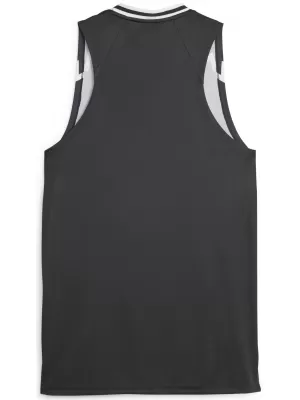 Maieu funcțional pentru bărbați PUMA HOOPS TEAM GAME JERSEY 676628-01 PUMA NEGRU