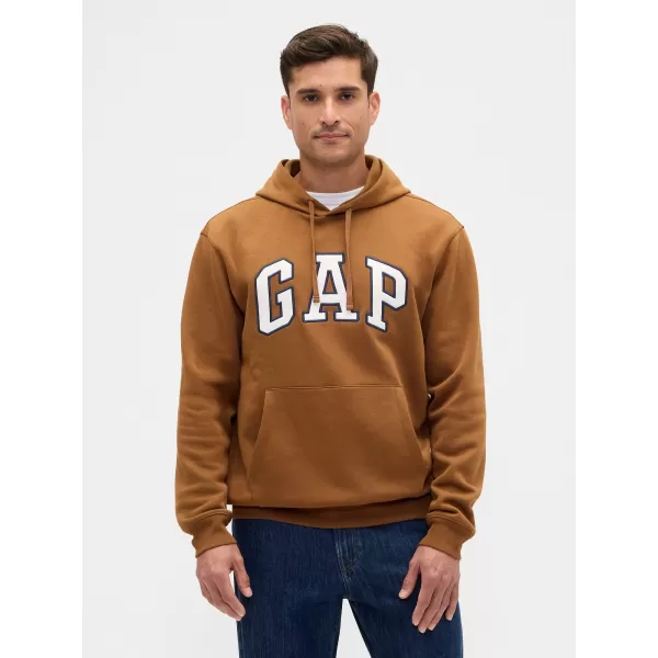  Hanorac pentru bărbați GAP LOGO HOODIE PULLOVER 674148-27 GHIMBIR BOGAT 