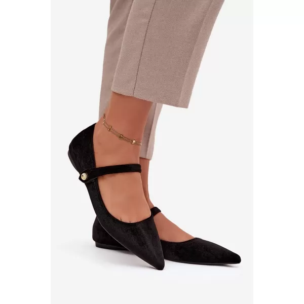  Balerini de dama BOTO GISANNE 40573 NEGRU 