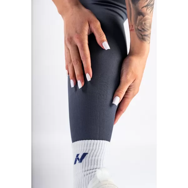  Jambiere push-up cu talie înaltă POWER 888 GREY Nebbia 