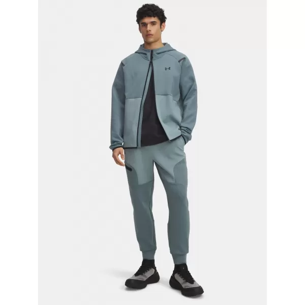  Pantaloni de trening pentru bărbați UNDER ARMOUR UA UNSTOPPABLE FLC JGR EU 1389353-587 ALBASTRU 