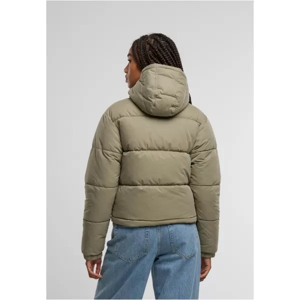  Geaca de dama URBAN CLASSICS TB7587 MĂSLINE PALID 