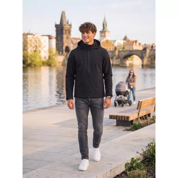  Jachetă softshell pentru bărbați ALTISPORT NoPrint NP/ALM845 GRI ABANOS 