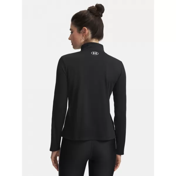  Hanorac de dama UNDER ARMOUR UA TECH WM TAPE HALF ZIP 6005100-004 NEGRU 