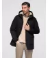 Palton bărbătesc OMBRE OM-JAPJ-0316 NEGRU