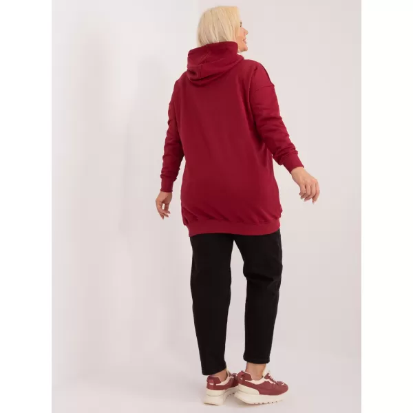  Hanorac de dama BASIC FEEL GOOD RV-BL-6338.19X BURGUNDIA 