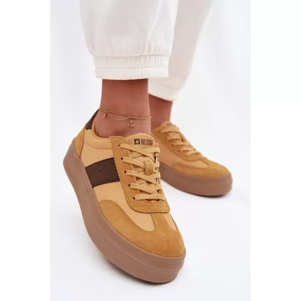  Adidasi dama BIG STAR TT274166 GALBEN Big Star Pantofi 
