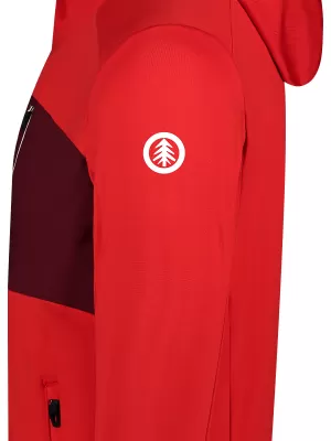 Hanorac powerfleece pentru bărbați NORDBLANC BRACKEN NBWFM8286 ROŞU