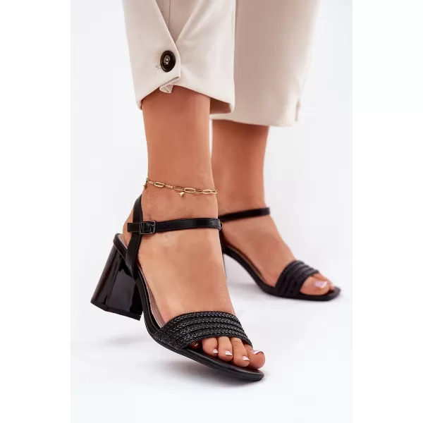  Sandale de dama VINCEZA 62228 NEGRU 