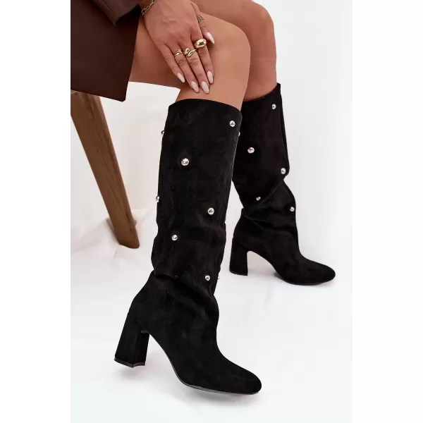  Cizme de dama BOTO LUCINDA 40117 NEGRU 