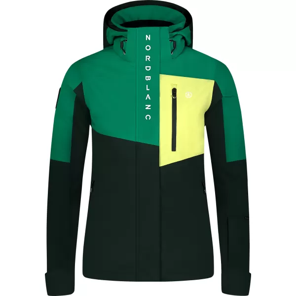  Jachetă de schi pentru femei NORDBLANC LILT NBWJL8302 VERDE ÎNCHIS 