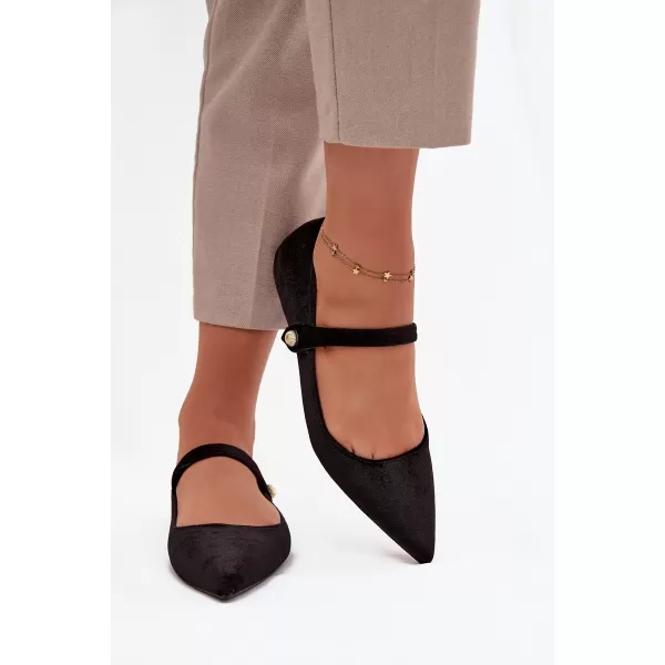  Balerini de dama BOTO GISANNE 40573 NEGRU 