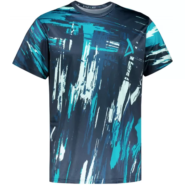  Tricou premium pentru bărbați ALTISPORT VOJ/ALM010TR01 ALBASTRU MARIN 
