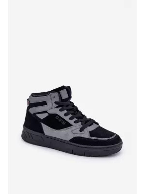 Adidași bărbați BIG STAR OO174303 BLACK Pantofi Big Star
