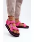 Sandale de dama LEE COOPER LCW-23-34-2613 NEGRU/FUCSIA