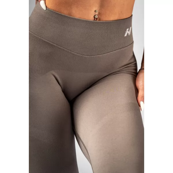  Jambiere push-up cu talie înaltă POWER 888 LIGHT BROWN ASH Nebbia 