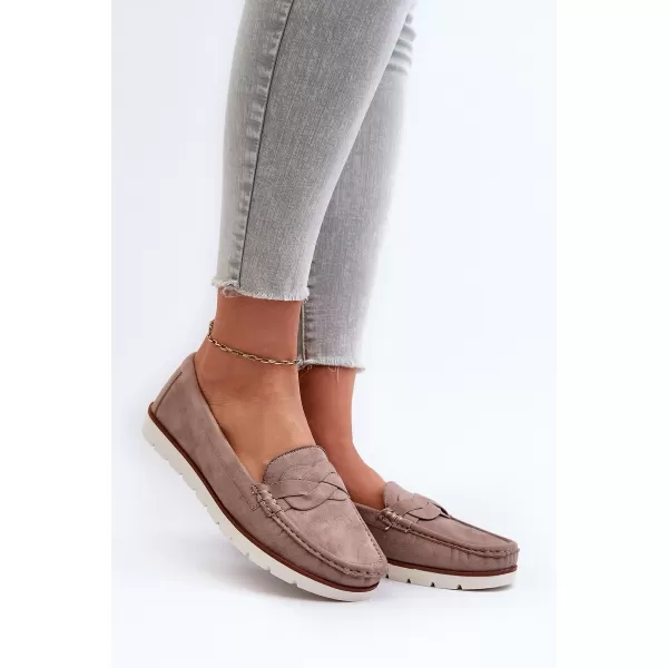  Mocasini de dama EVENTO NESTALIA TAUPE 