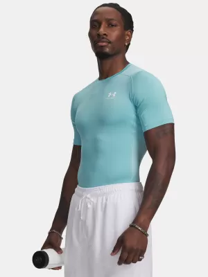 Tricou pentru bărbați UNDER ARMOUR HG ARMOUR COMP SS 1361518-425 ALBASTRU