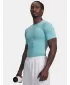 Tricou pentru bărbați UNDER ARMOUR HG ARMOUR COMP SS 1361518-425 ALBASTRU