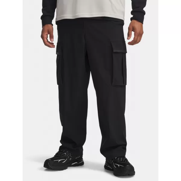  Pantaloni sport pentru bărbați UNDER ARMOUR UNSTPBLE TXTR WOVEN CARGO 6003862-001 NEGRU 