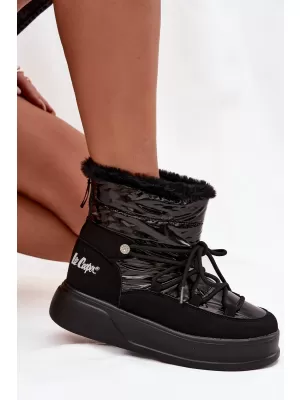 Cizme de iarna dama LEE COOPER LCJ-25-3-3814 NEGRU