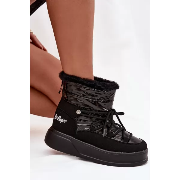  Cizme de iarna dama LEE COOPER LCJ-25-3-3814 NEGRU 