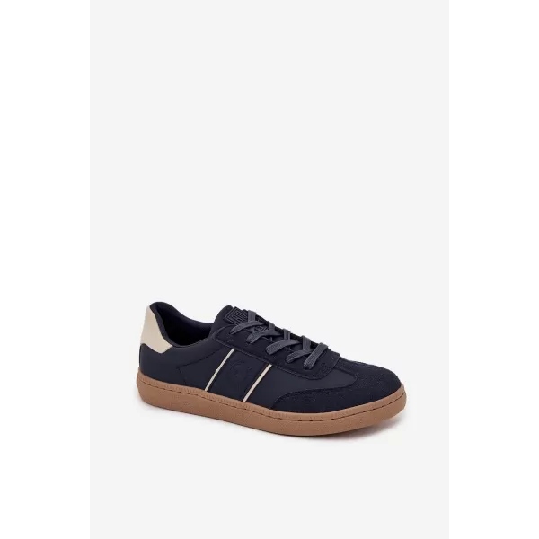  Pantofi bărbați BIG STAR SS174079 ALBASTRU Pantofi Big Star 