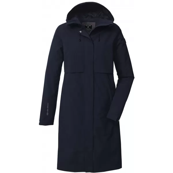  Parka de damă KILLTEC KOS 46 43935-830 ALBASTRU ÎNCHIS 
